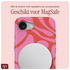 AVY Apple iPhone 16e Hoesje MagSafe Back Cover - Rosé Twist afbeelding 6