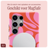 AVY Samsung Galaxy S25 Ultra Hoesje MagSafe Back Cover Rosé Twist afbeelding 7