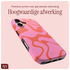 AVY Apple iPhone 16 Hoesje MagSafe Back Cover Rosé Twist afbeelding 9