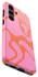 AVY Samsung Galaxy S24 Hoesje MagSafe Back Cover Rosé Twist afbeelding 12