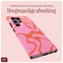 AVY Samsung Galaxy S24 Ultra Hoesje MagSafe Back Cover Rosé Twist afbeelding 9