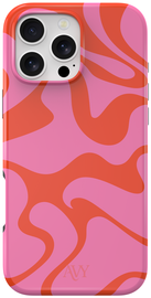 AVY Apple iPhone 15 Pro Hoesje MagSafe Back Cover Rosé Twist afbeelding