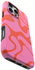AVY Apple iPhone 15 Pro Hoesje MagSafe Back Cover Rosé Twist afbeelding 11