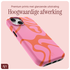 AVY Apple iPhone 14 / 13 Hoesje MagSafe Back Cover Rosé Twist afbeelding 7