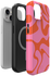 AVY Apple iPhone 14 / 13 Hoesje MagSafe Back Cover Rosé Twist afbeelding 10