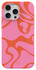 AVY Apple iPhone 12 / 12 Pro Hoesje MagSafe Back Cover Rosé Twist