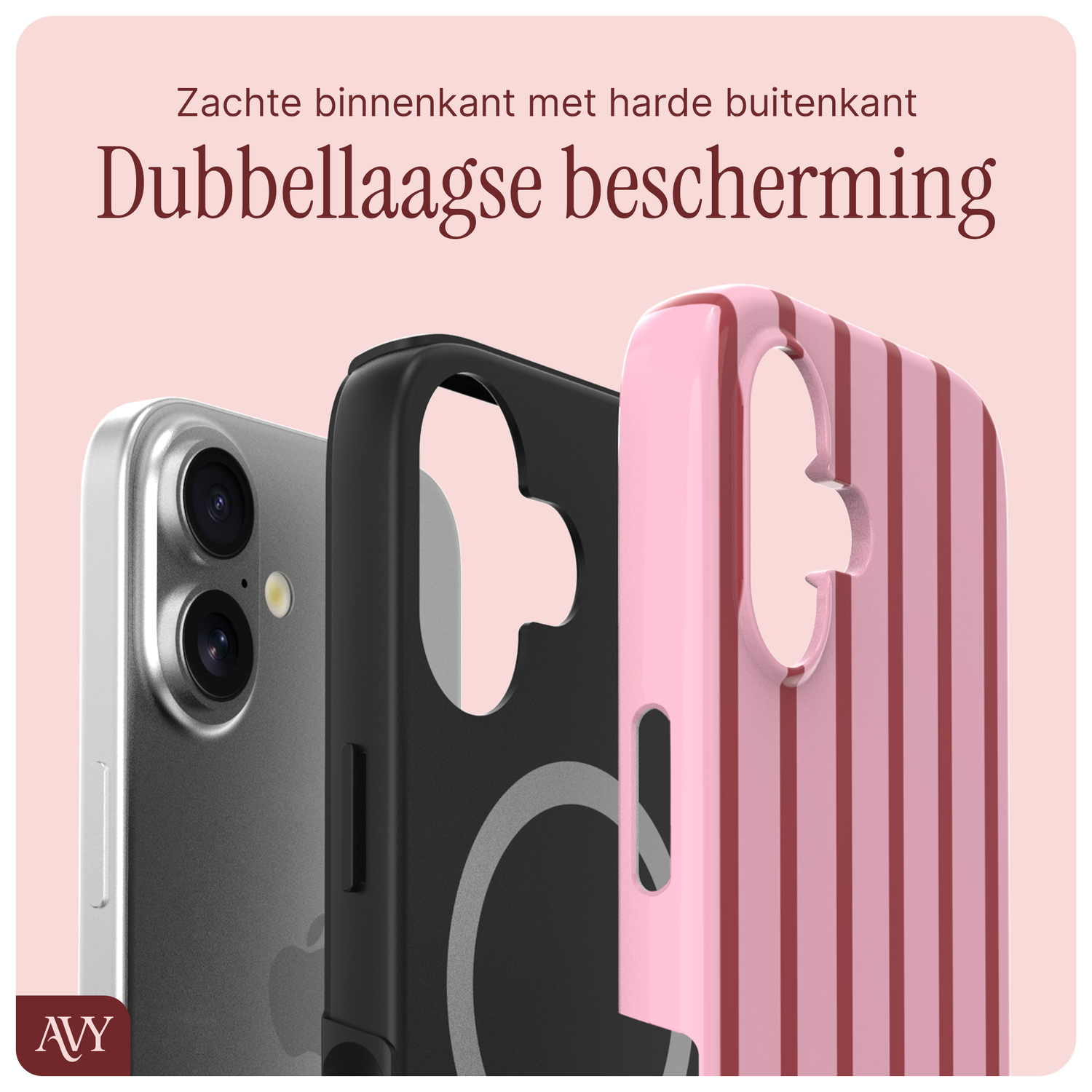 AVY Apple iPhone 17 Hoesje MagSafe Back Cover - Linea Sol afbeelding 5