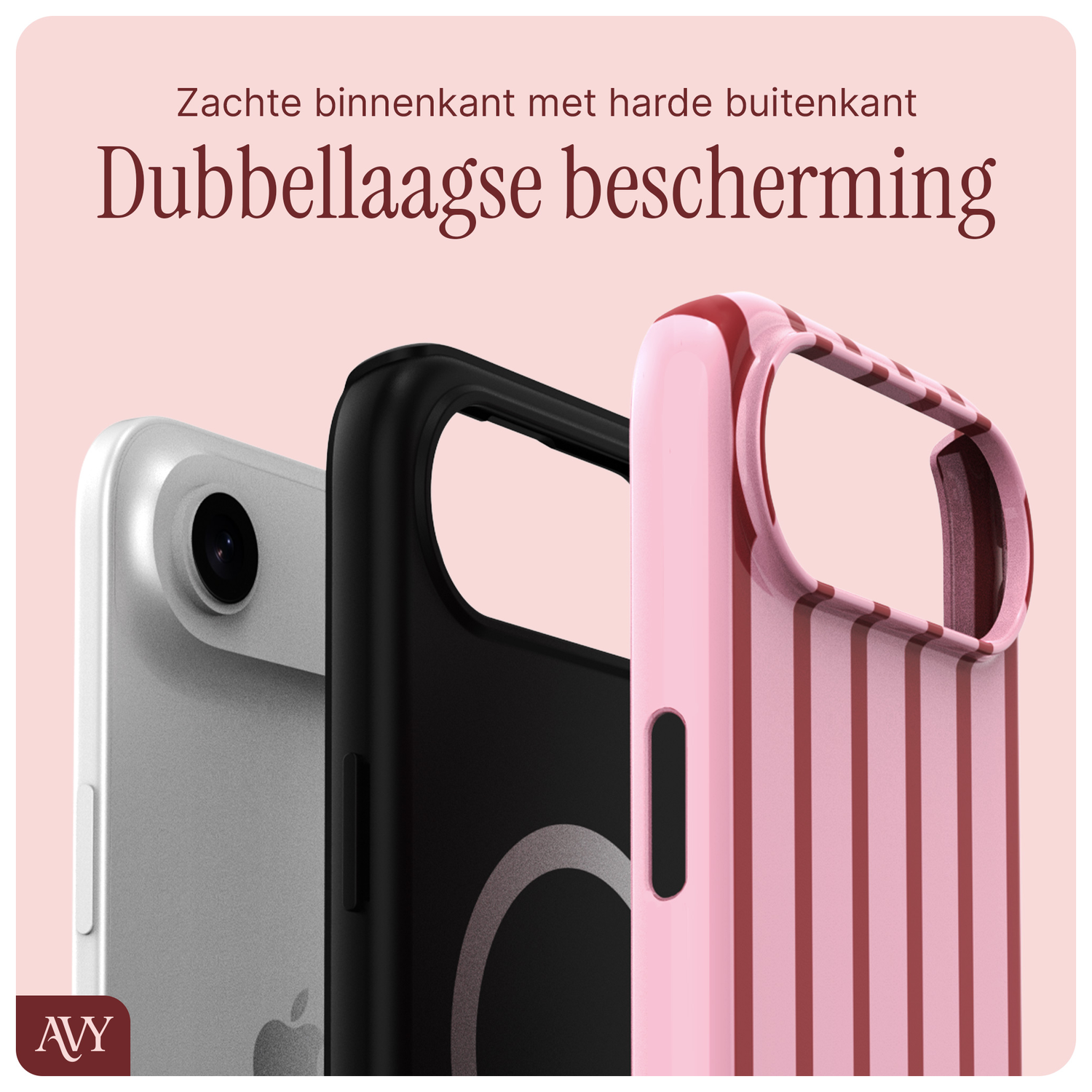 AVY Apple iPhone Air Hoesje MagSafe Back Cover - Linea Sol afbeelding 6