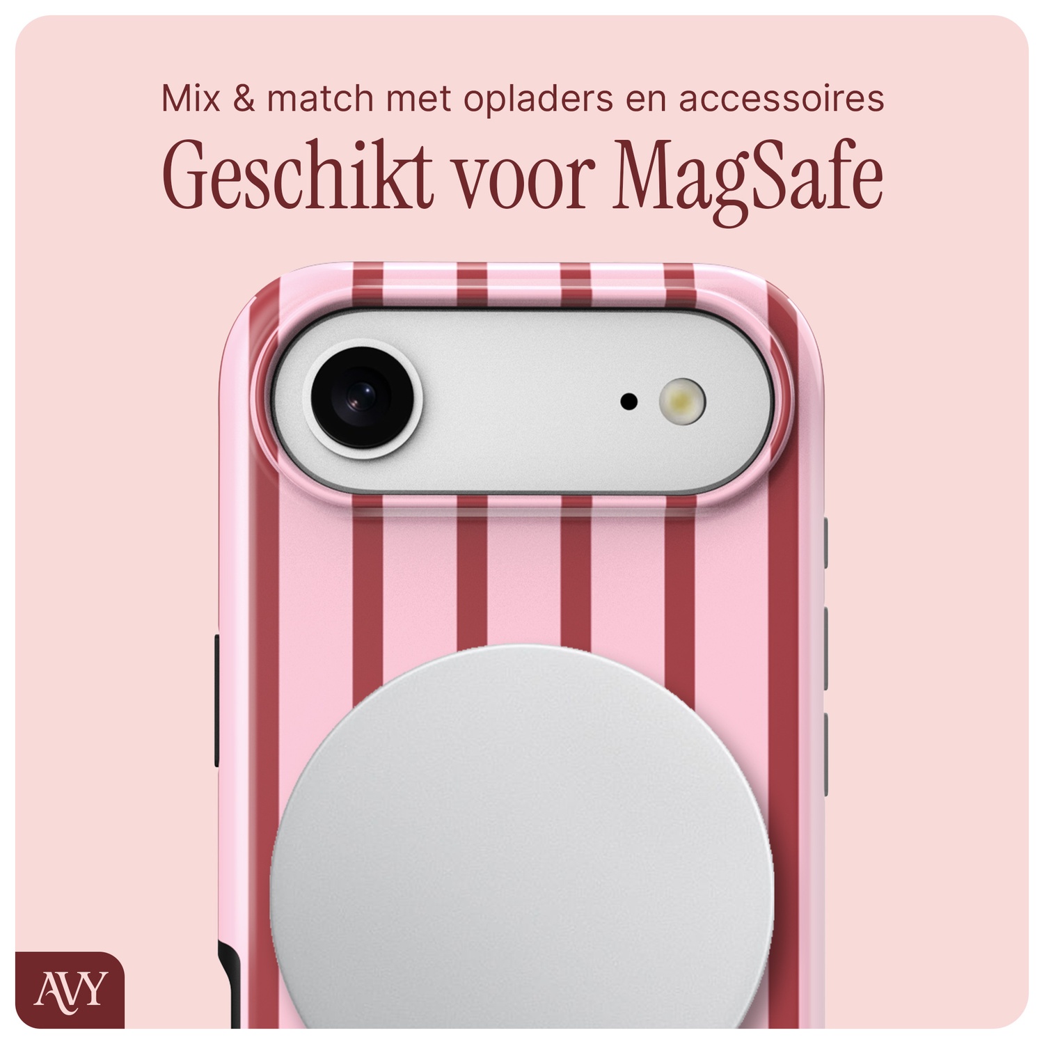 AVY Apple iPhone Air Hoesje MagSafe Back Cover - Linea Sol afbeelding 7