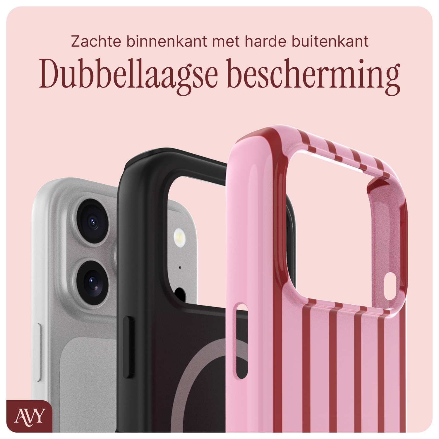 AVY Apple iPhone 17 Pro Max Hoesje MagSafe Back Cover - Linea Sol afbeelding 5