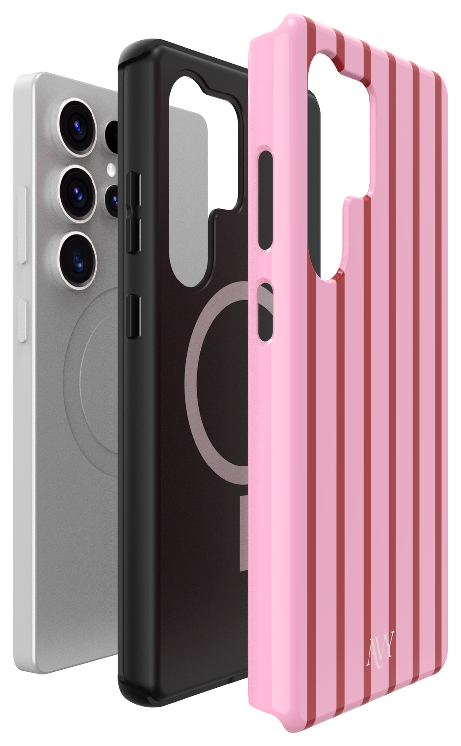 AVY Samsung Galaxy S25 Ultra Hoesje MagSafe Back Cover Linea Sol afbeelding 14
