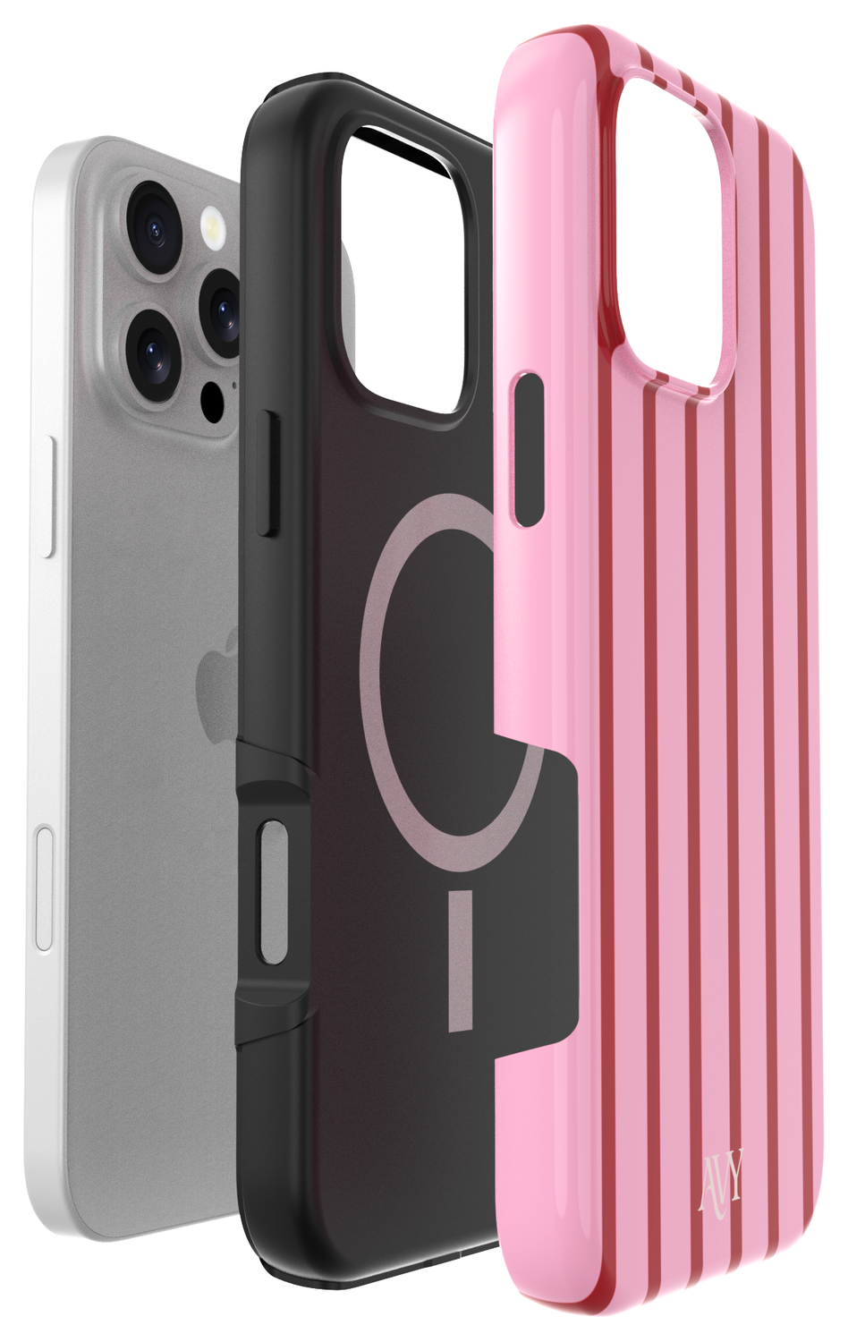 AVY Apple iPhone 16 Pro Hoesje MagSafe Back Cover - Linea Sol afbeelding 14