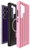 AVY Samsung Galaxy S24 Ultra Hoesje MagSafe Back Cover Linea Sol afbeelding 15