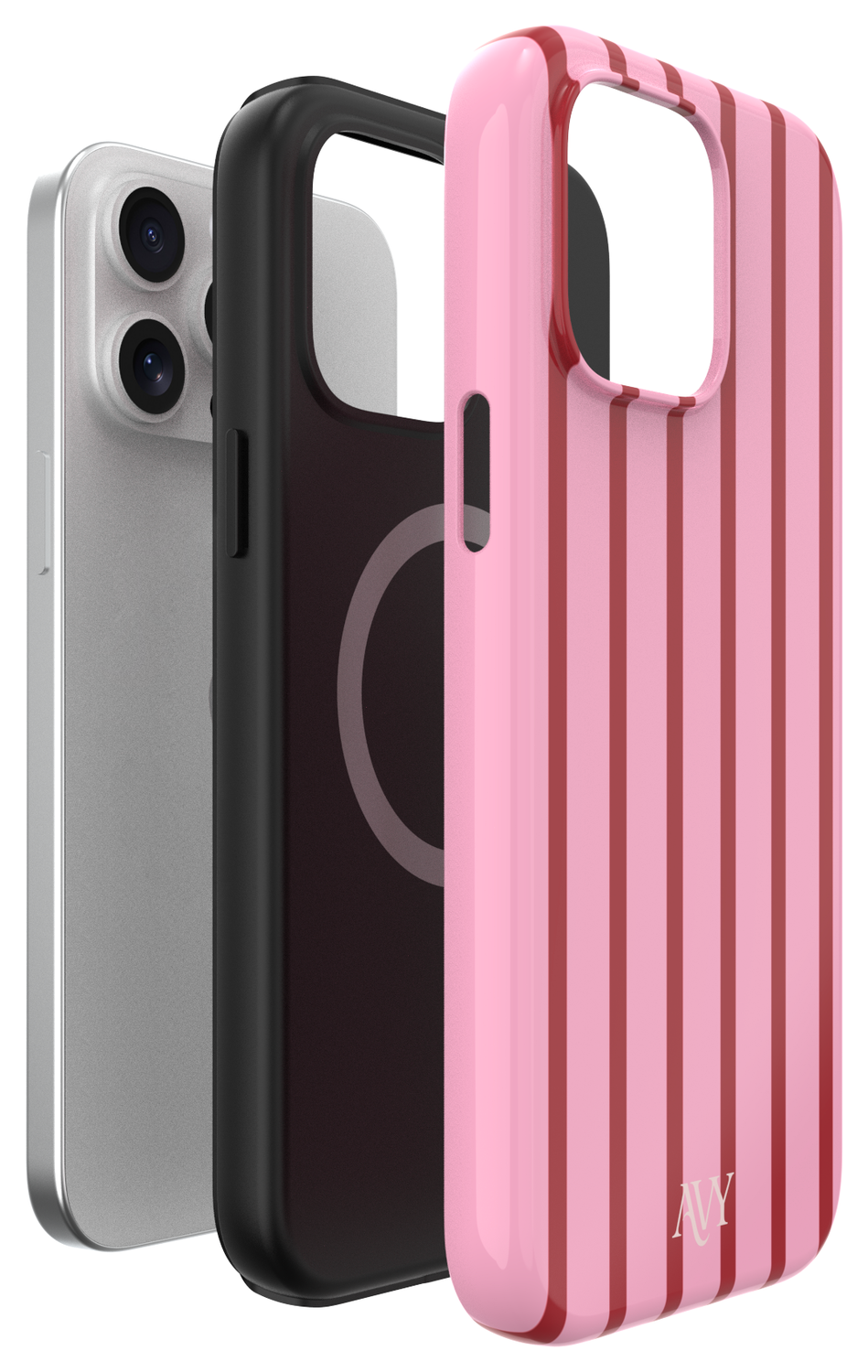 AVY Apple iPhone 15 Pro Max Hoesje MagSafe Back Cover Linea Sol afbeelding 14