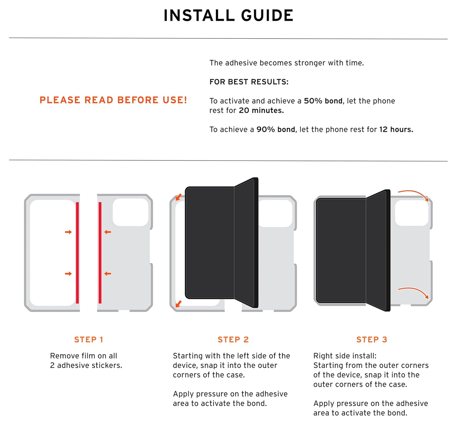 UAG Mouve Google Pixel 10 Pro Fold Hoesje MagSafe Back Cover Ash Zwart afbeelding 6