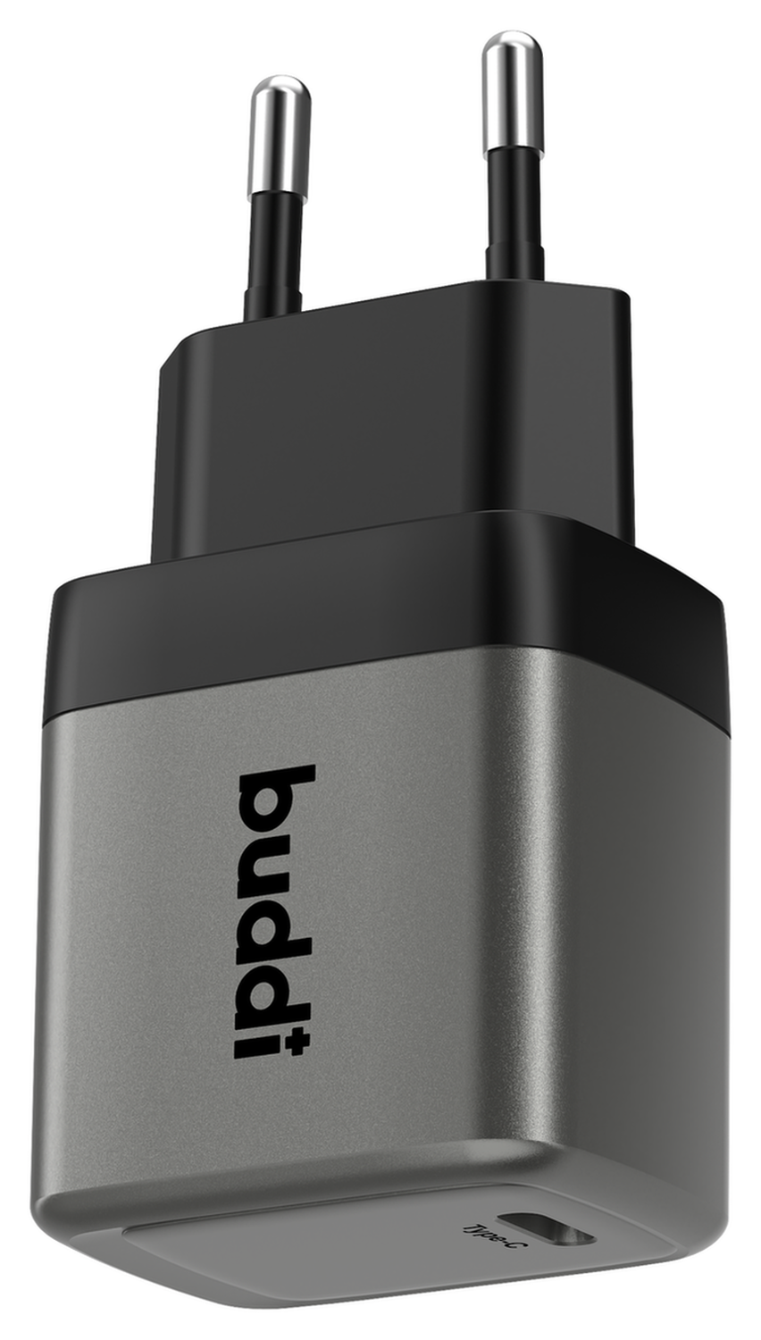 Buddi Power 25W USB-C Oplader met Micro-USB Kabel 1M Grijs afbeelding 16