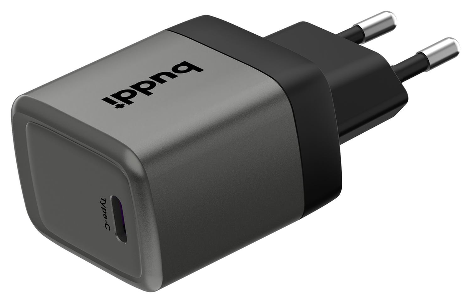Buddi Power 25W USB-C Oplader met Micro-USB Kabel 1M Grijs afbeelding 17