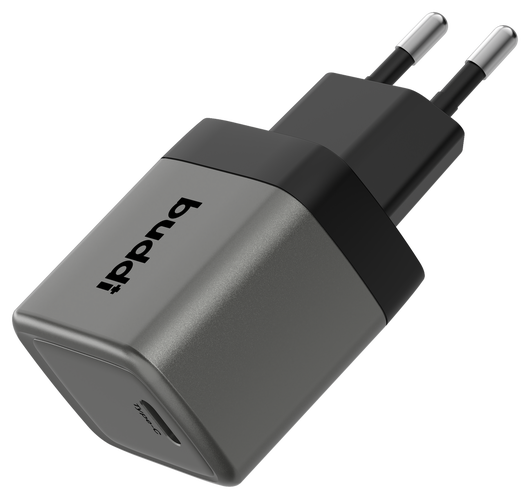 Buddi Power 25W USB-C Oplader met Micro-USB Kabel 1M Grijs afbeelding 15