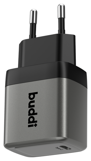 Buddi Power 25W USB-C Oplader met Micro-USB Kabel 1M Grijs afbeelding 16
