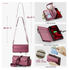CaseMe C36 Samsung Galaxy S25 FE Hoesje Zipper Book Case Rood afbeelding 5