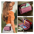 CaseMe C36 Samsung Galaxy S25 FE Hoesje Zipper Book Case Rood afbeelding 6