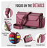CaseMe C36 Samsung Galaxy S25 FE Hoesje Zipper Book Case Rood afbeelding 7