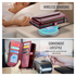 CaseMe C36 Samsung Galaxy S25 FE Hoesje Zipper Book Case Rood afbeelding 9