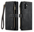 CaseMe C30 Samsung Galaxy A17 Hoesje Pasjeshouder Book Case Zwart