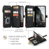 CaseMe C30 Samsung Galaxy A17 Hoesje Pasjeshouder Book Case Zwart afbeelding 5