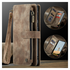 CaseMe C30 Samsung Galaxy A17 Hoesje Pasjeshouder Book Case Bruin afbeelding 8