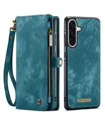 CaseMe 008 Samsung Galaxy A17 Hoesje 2-in-1 Book Case en Back Cover Blauw afbeelding