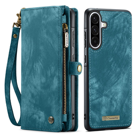 CaseMe 008 Samsung Galaxy A17 Hoesje 2-in-1 Book Case en Back Cover Blauw