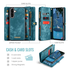 CaseMe 008 Samsung Galaxy A17 Hoesje 2-in-1 Book Case en Back Cover Blauw afbeelding 4
