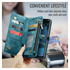 CaseMe 008 Samsung Galaxy A17 Hoesje 2-in-1 Book Case en Back Cover Blauw afbeelding 7