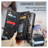 CaseMe 008 Samsung Galaxy A17 Hoesje 2-in-1 Book Case en Back Cover Zwart afbeelding 5