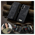 CaseMe 008 Samsung Galaxy A17 Hoesje 2-in-1 Book Case en Back Cover Zwart afbeelding 6