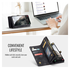 CaseMe 008 Samsung Galaxy A17 Hoesje 2-in-1 Book Case en Back Cover Zwart afbeelding 7