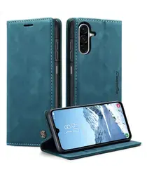 CaseMe 013 Samsung Galaxy A17 Hoesje Book Case met Standaard Blauw afbeelding