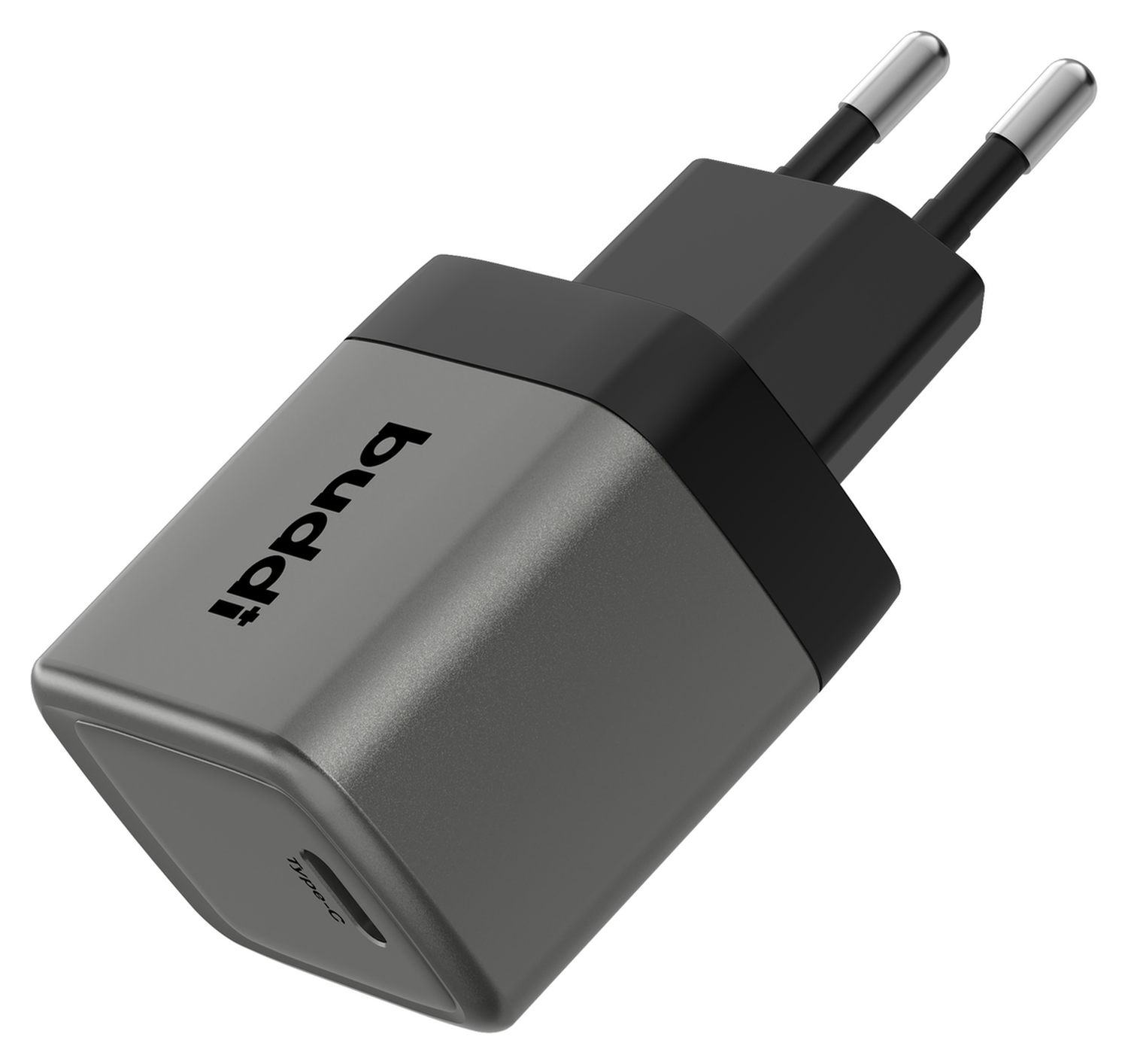 Buddi Power 25W USB-C Oplader met Micro-USB Kabel 2M Grijs afbeelding 15