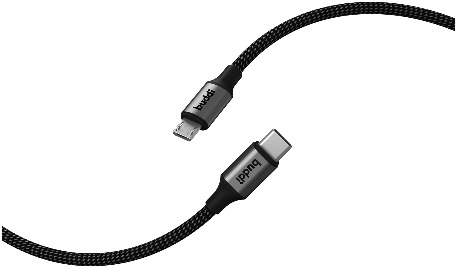 Buddi Power 25W USB-C Oplader met Micro-USB Kabel 2M Grijs afbeelding 20
