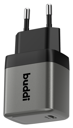 Buddi Power 25W USB-C Oplader met Micro-USB Kabel 2M Grijs afbeelding 16
