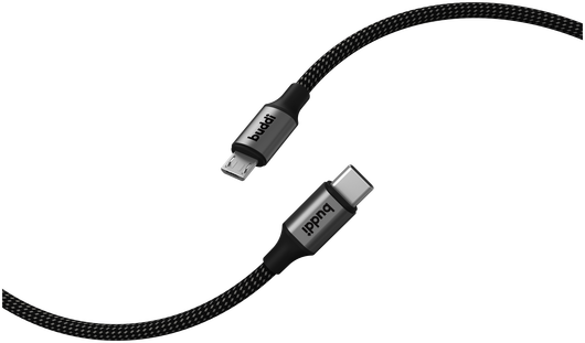 Buddi Power 25W USB-C Oplader met Micro-USB Kabel 2M Grijs afbeelding 20