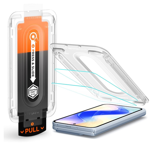Spigen GLAS.tR EZ Fit Pro Google Pixel 10 Pro Fold Screen Protector 2-Pack afbeelding 1