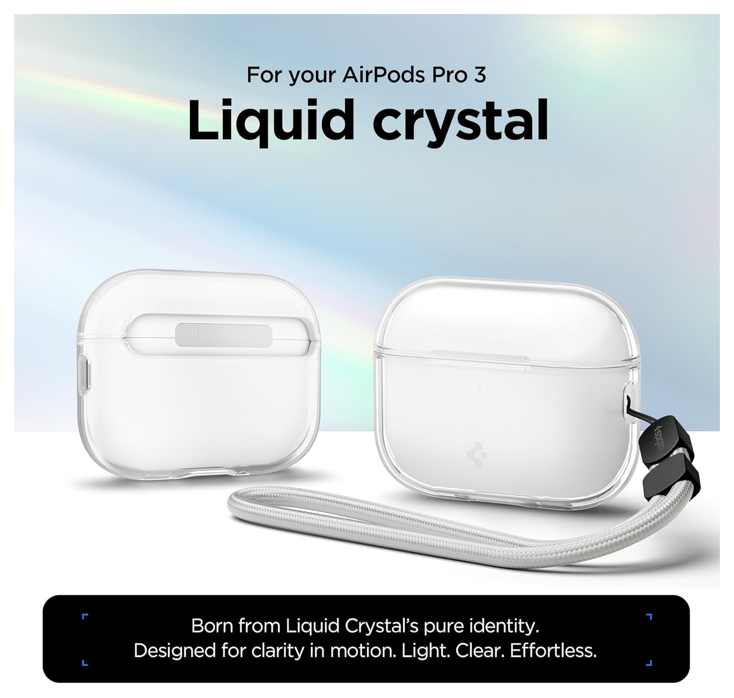Spigen Liquid Crystal Case AirPods Pro 3 Hoesje Transparant afbeelding 2