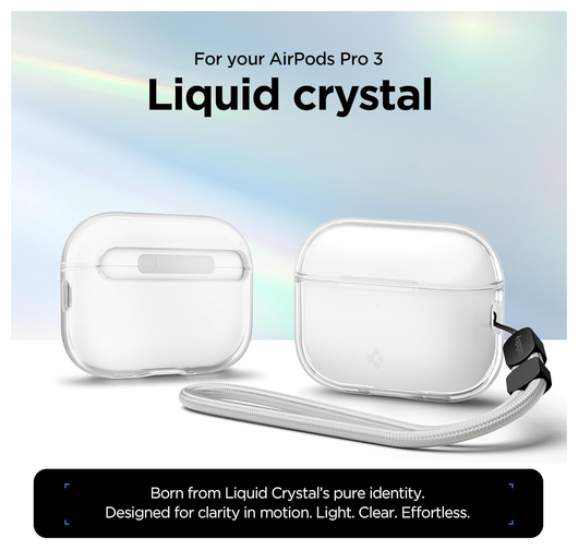 Spigen Liquid Crystal Case AirPods Pro 3 Hoesje Transparant afbeelding 2
