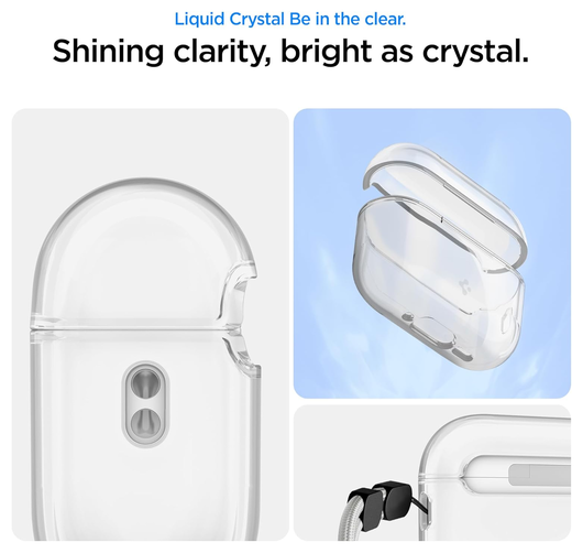 Spigen Liquid Crystal Case AirPods Pro 3 Hoesje Transparant afbeelding 6