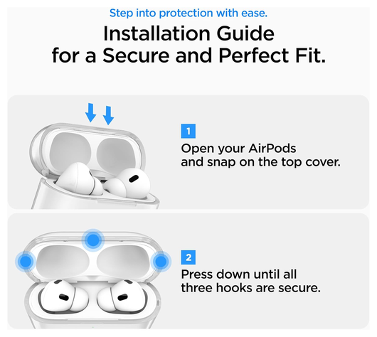 Spigen Liquid Crystal Case AirPods Pro 3 Hoesje Transparant afbeelding 8