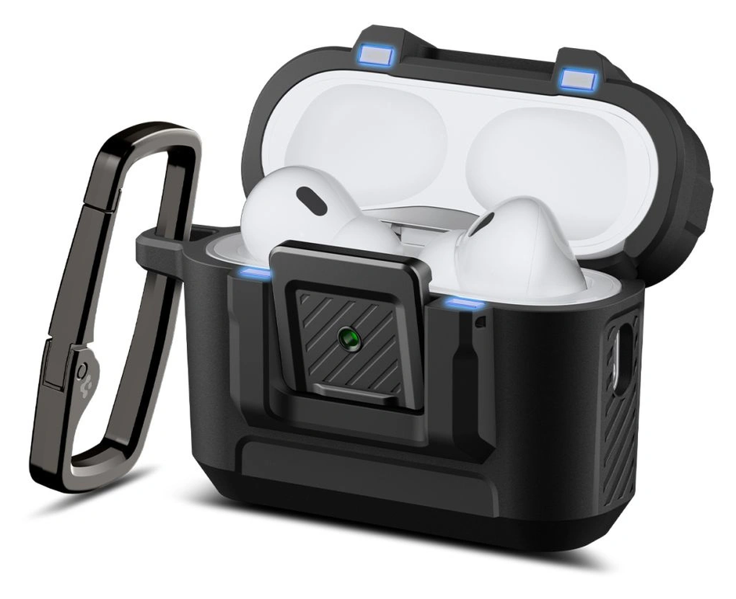 Spigen Lock Fit AirPods Pro 3 Hoesje Zwart afbeelding 3