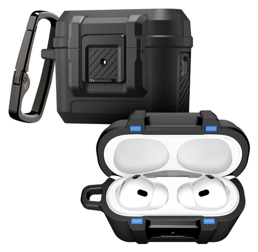 Spigen Lock Fit AirPods Pro 3 Hoesje Zwart afbeelding 2