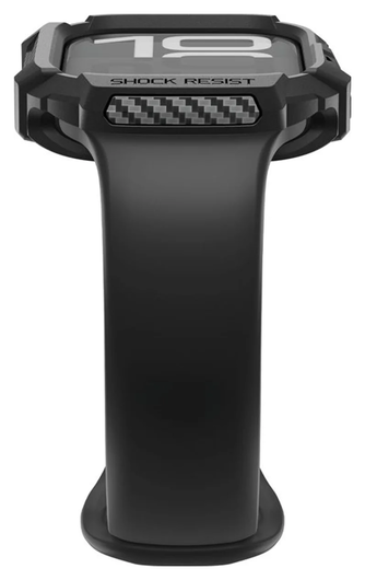 Spigen Rugged Armor 2  - Apple Watch 11/10 46MM Hoesje Bumper Case - Matte Zwart afbeelding 10